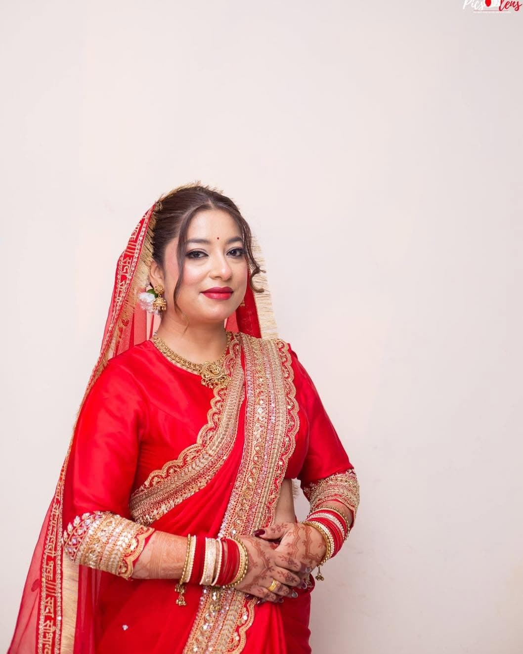 Bridal makeup portrait 1