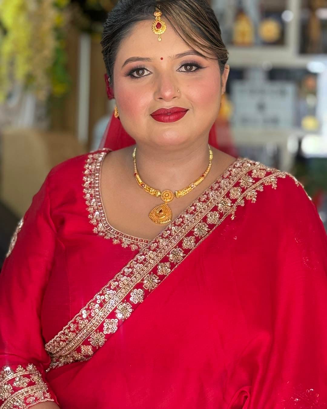 Bridal makeup portrait 11