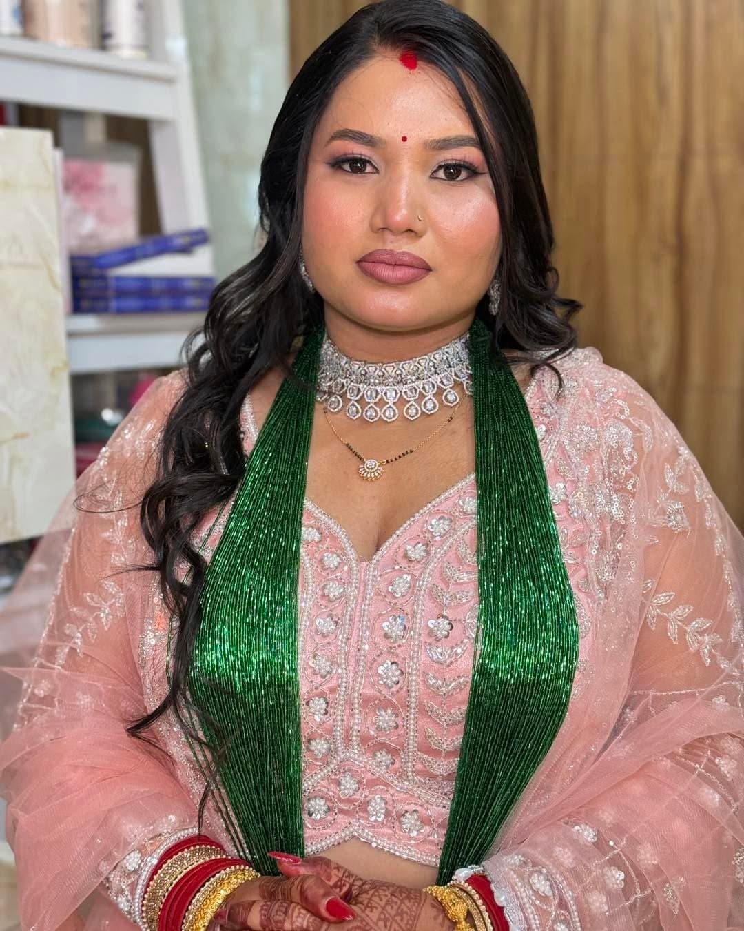 Bridal makeup portrait 3
