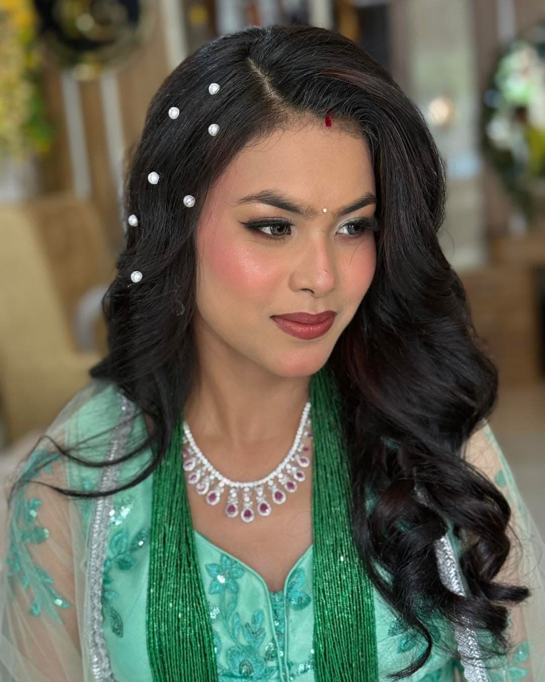Bridal makeup portrait 6