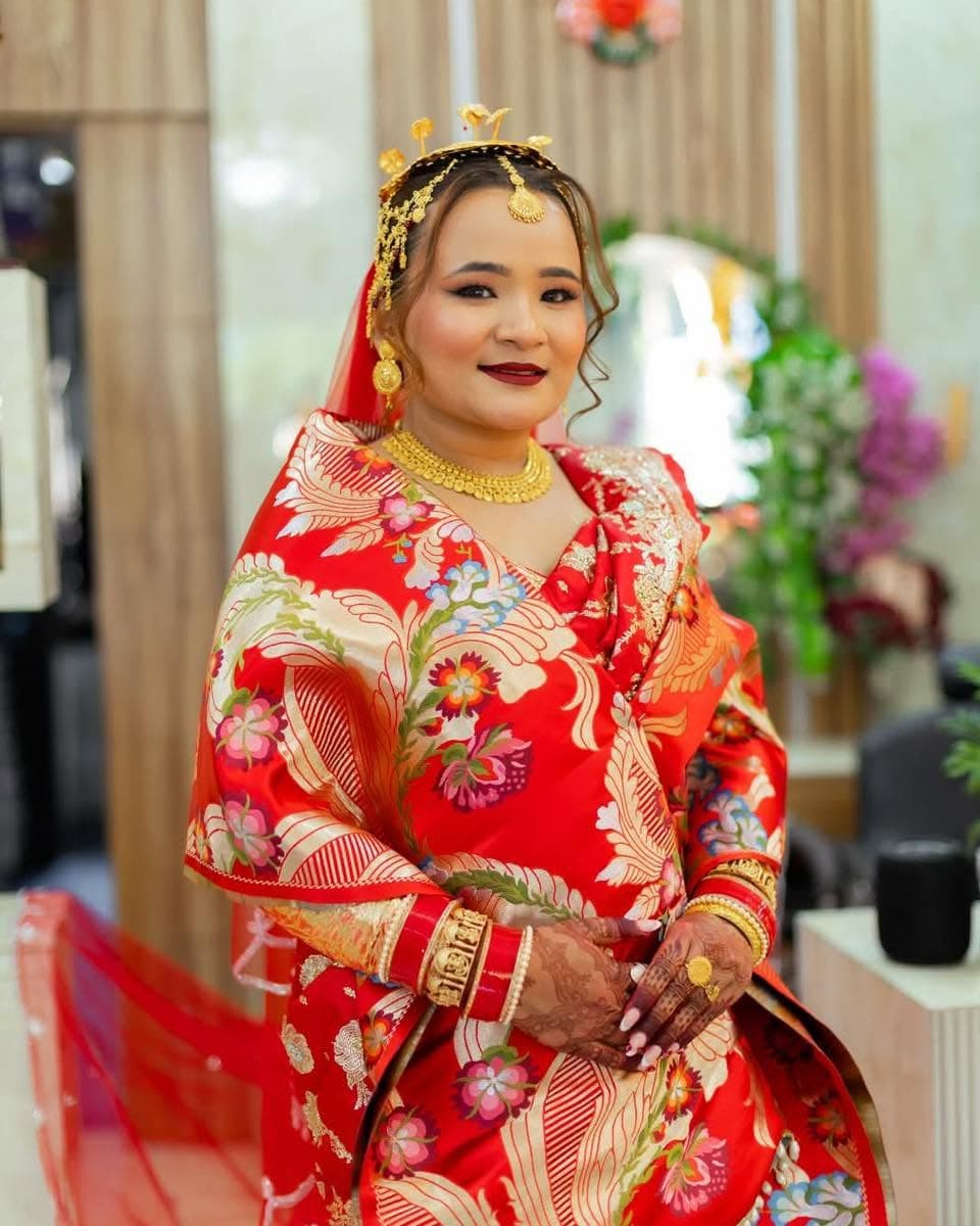 Bridal makeup portrait 7